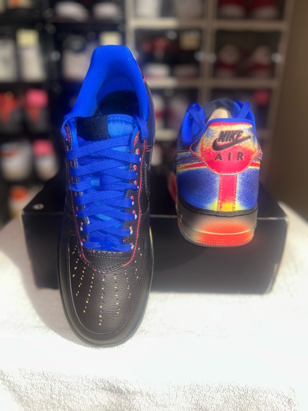 Nike Air Force 1 Low Retro "Heat Map" (style code: IB6834-001) Has Box - Picture 4 of 7